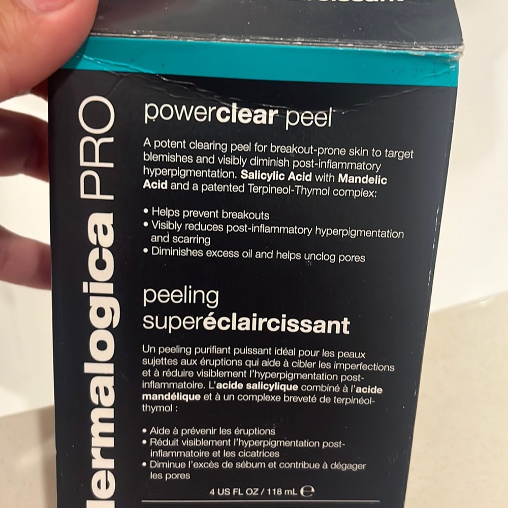 Dermalogica powerclear peel